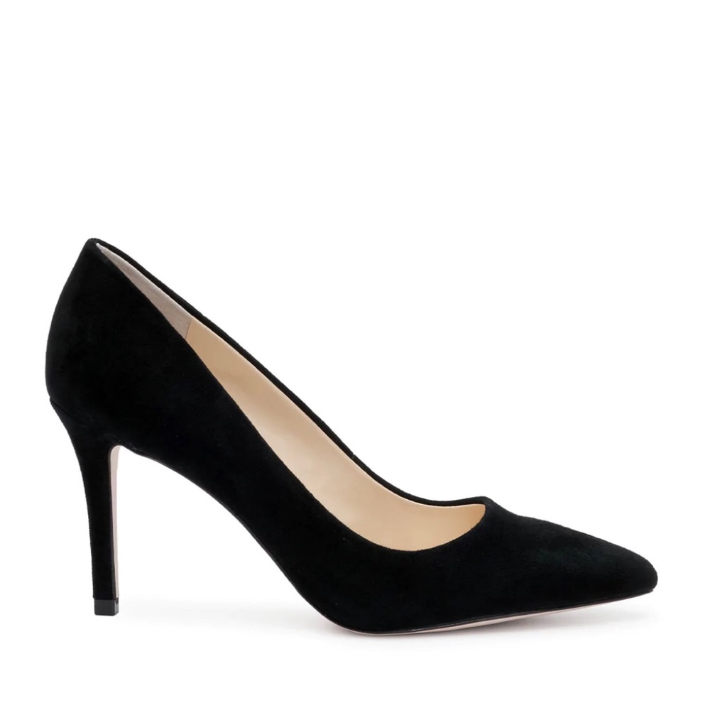 Franco Sarto - black pumps high heels suede size 6